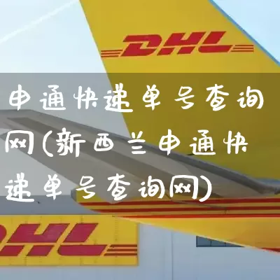 申通快递单号查询网(新西兰申通快递单号查询网)_https://www.senxinmaoyi.com_物流单号_第1张