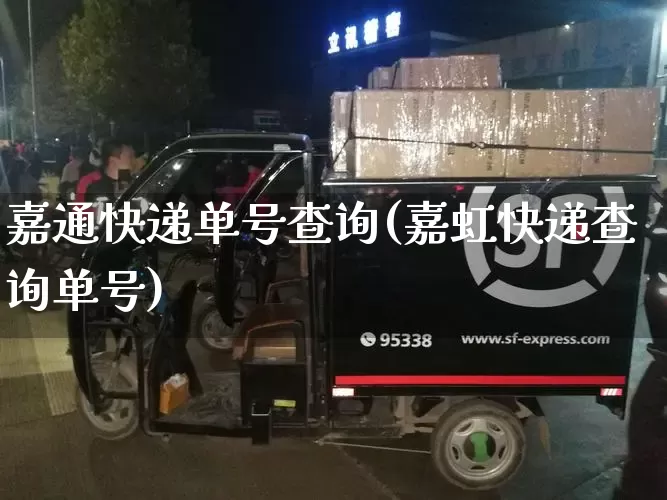 嘉通快递单号查询(嘉虹快递查询单号)_https://www.senxinmaoyi.com_物流单号_第1张