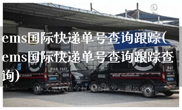 ems国际快递单号查询跟踪(ems国际快递单号查询跟踪查询)_https://www.senxinmaoyi.com_快递查询_第1张