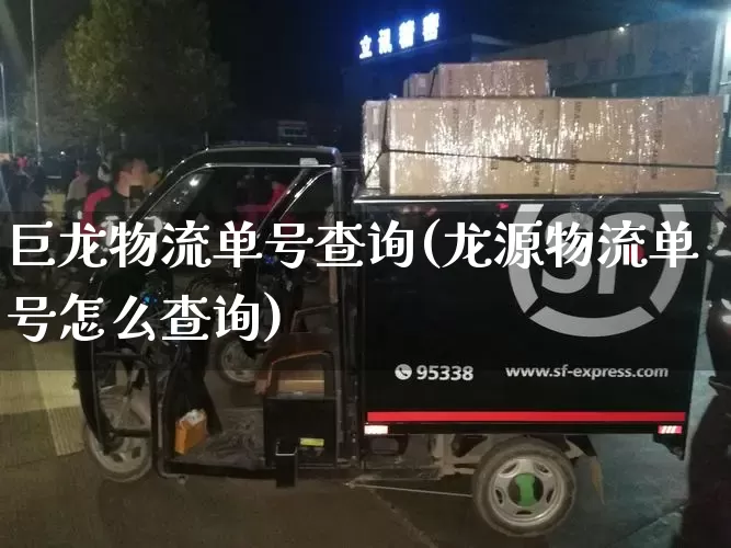 巨龙物流单号查询(龙源物流单号怎么查询)_https://www.senxinmaoyi.com_邮政编码_第1张