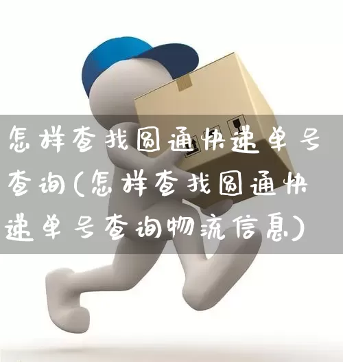 怎样查找圆通快递单号查询(怎样查找圆通快递单号查询物流信息)_https://www.senxinmaoyi.com_邮政编码_第1张