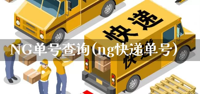NG单号查询(ng快递单号)_https://www.senxinmaoyi.com_物流查询_第1张
