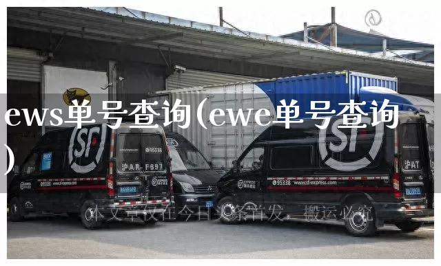 ews单号查询(ewe单号查询)_https://www.senxinmaoyi.com_快递查询_第1张